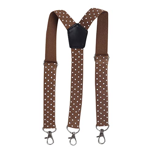 Image of Hopscotch Boy's Cotton Striped Shirt, Suspender, Bow and Pant Set