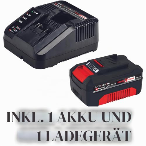 Foto von Einhell Rasenmäher Rasenmäher-Laubbläser-Set GE-cm 3018 Li CL, 18Volt