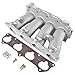CR1849 Engines Ultra Street Intake Manifold with Gasket Replacement for Honda Civic 2002-2005 Accord 2003-2007 Acura RSX 2002-2006 K-Series K20A/K20A2/K20A3/K20Z1/K24 Aluminum Alloy Mustrod