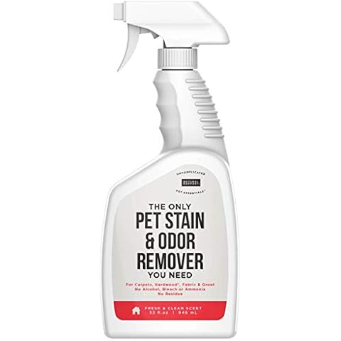 Natural Rapport Pet Stain and Odor Spray - The Only Pet Stain and Odor Remover You Need - Pet Stain Remover Carpet and Upholstery Cleaner Urine Odor Eliminator Spray for Pets (32 fl oz.) Cover
