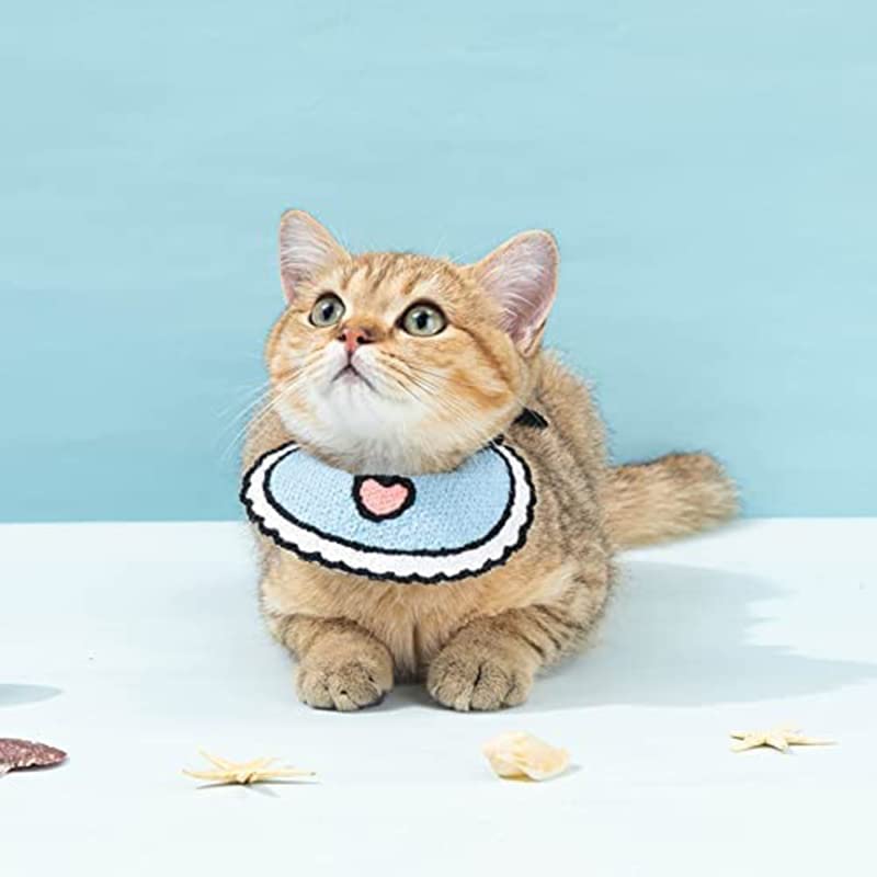 29番 犬用首輪 猫用首輪 小動物用首輪 よだれかけ Amazon | BINGXIN 犬 ビブ 首輪 スタイ よだれかけ ドーナツの形 調節