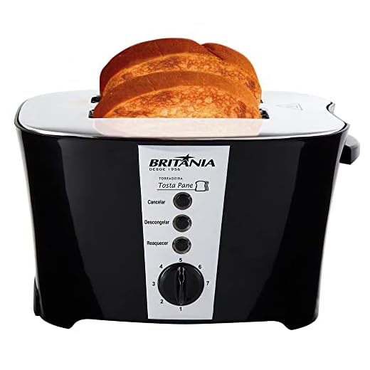 Torradeira Britânia Tosta Pane - 066201020/2020, BRITANIA PORTATEIS IMPORTADOS