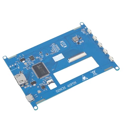 Carte pilote LCD 5 pouces 40 broches avec gestion alimentation automatique pour écran tactile
