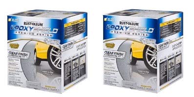 Rust-Oleum 292514 Epoxy Shield Premium Series Clear Floor Coating Kit, 1 (2)