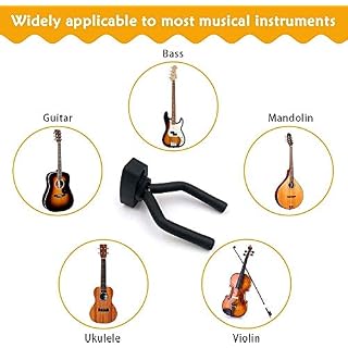 ZXM 2 Pack Guitare Crochet Rack Mur Suspendu ménage Guitare Rack Wall Suspendu Guitare Rack Support Mural Crochet Mural - Les Beatles, Paul McCartney, John Lennon, RIngo Starr, George Harrison ZXM 2 Pack Guitare Crochet Rack Mur Suspendu ménage Guitare Rack Wall Suspendu Guitare Rack Support Mural Crochet Mural – Image 7