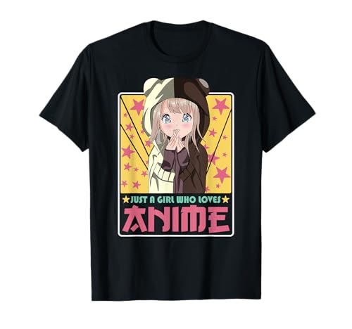 Kawaii Anime Merchandising Para Chicas - Lindo Otaku Anime Camiseta
