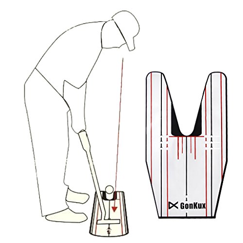 Tongina Golfe Portátil Colocar Alinhamento Espelho Postura Alinhamento Treinamento Treino Auxílios G