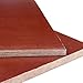easytooly 5pcs Phenolic Bakelite Sheet Composite Insulated Glulam Board Electrical Wooden Fabric Plate Resin Laminate Thick 2/3/4/5/6/8/10-50mm(2mm x 10 x 10cm)