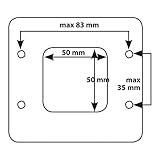 Adattatore per sensore di flusso d'aria per sistemi di iniezione Bosch, connessione 76 mm.