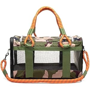 ROVERLUND Airline-Compliant Pet Carrier | Includes Leash | Suitable for Pets up to 20lbs