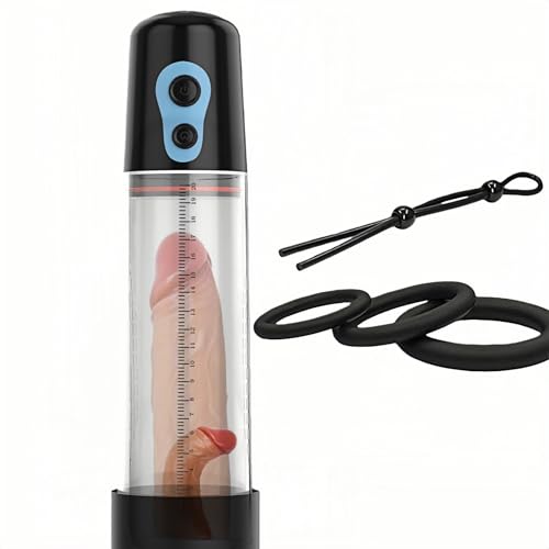 Male Enlargement Vacuum Pumps Air Pressure Device, Increase Sizes Automatic Electric Pump, Enhancement Enlarger Silicone Pocket Strength Suction Growth Pens Pump MA0-7