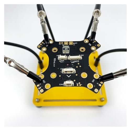LEAHY The Third Hand All-Metal Universal Soldering Table Auxiliary Fixture Soldering Iron Soldering Bracket Mobile Phone Motherboard Electronic Repair Tool(Freeadjustmentofsliderailtype)