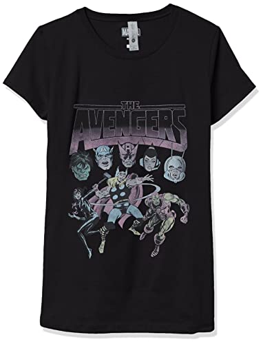 T-shirt Marvel fille vêtement manches courtes imprimé graphique vintage