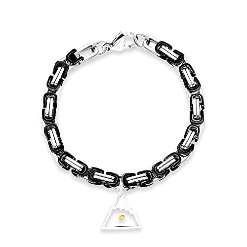 Bracelet à maillons en acier Uloveido Y2619 pour votre style quotidien