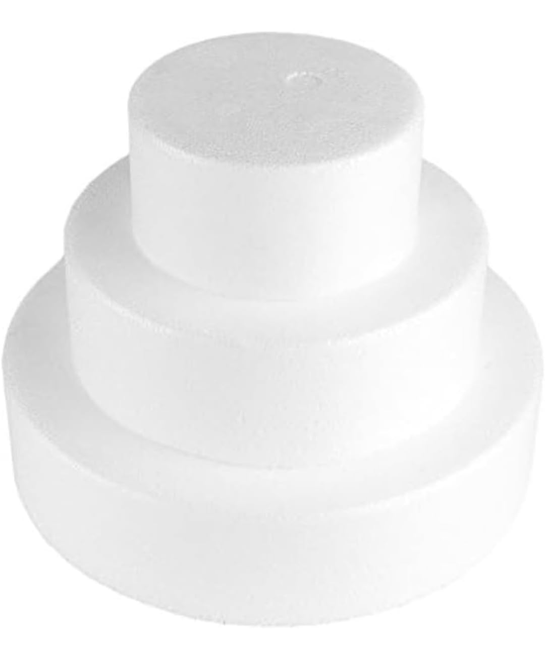 Base Torta Polistirolo A 3 Piani - Altezza 10 Cm Per Livello, Diametri 20-15-10 Cm, Per Decorazioni - Foto 12