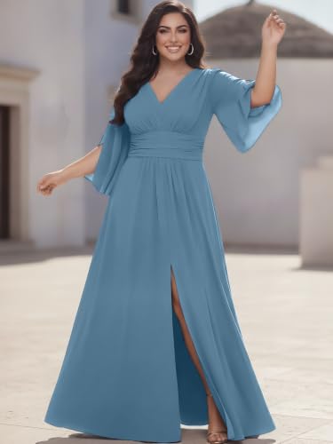 Image of KOH KOH Womens Long Bridesmaid Semi Formal Wedding Guest Maxi Dress Gown
