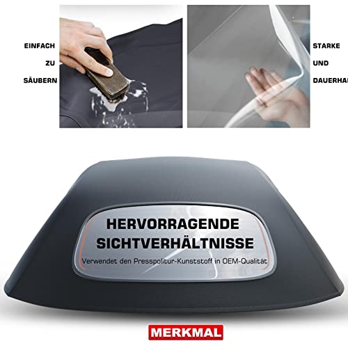 Frankberg Cabrioverdeck Softtop Verdeckbezug Schwarz Kompatibel mit New Beetle Cabriolet 1Y7 1.8L-2.5L 2002-2010 Replace# VW4403V 1005BEE055