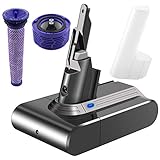 【Dyson Staubsauger Akku】 Kompatibel mit Dyson V7 Motorhead Pro V7 Trigger V7 Auto + Boot. Die Leistung wird auf die gleiche Größe wie die ursprünglichen Dyson-V7-Batterien und passen Dyson V7-Ladegeräte komprimiert. (Batterie nicht für V7 Animal)