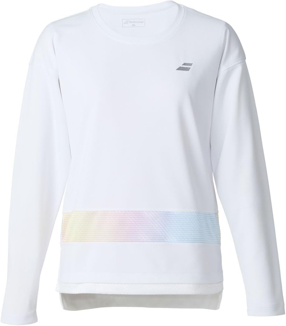 Amazon | [バボラ] テニス ゲームシャツ レディース PURE LONG SLEEVE