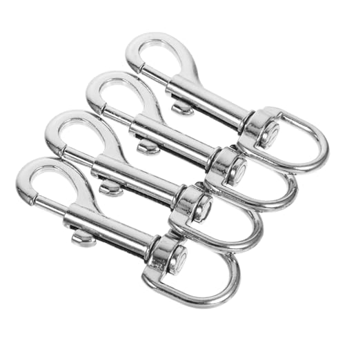 UKCOCO 4pcs Heavy Duty Flag Clips Stainless Steel Swivel Snap