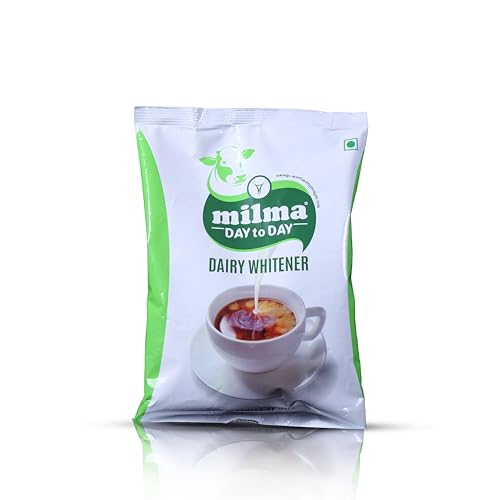 Image of Milma Dairy Whitener Powder 500g Pouch - Rich & Creamy for Instant Tea, Coffee & Desserts