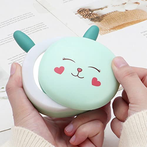 Bouillotte 3 en 1 chauffe-mains rechargeable double usage et miroir LED - 4