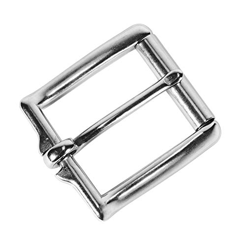 Image of VP Leather Replacement Belt Buckle for Men and Women, Removable Metal Frame
