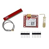  GPRS Cuatribanda GSM Sim800l Tablero de A Bordo Sim TTL con Antena para Arduino