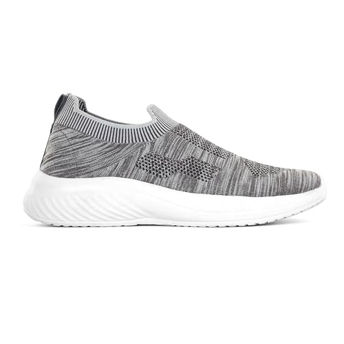 Image of Shinewalk Cruise Men's Lightweight Slip-On Walking Shoes | Breathable Knit Upper, Soft Memory Form Sole & All-Day Comfort.