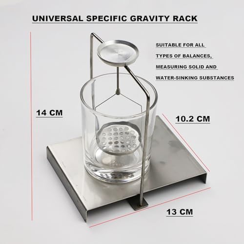 Density Specific Stand, Density Determination kit, Electronic Balance Specific Stand, for All Types of Laboratory Scales