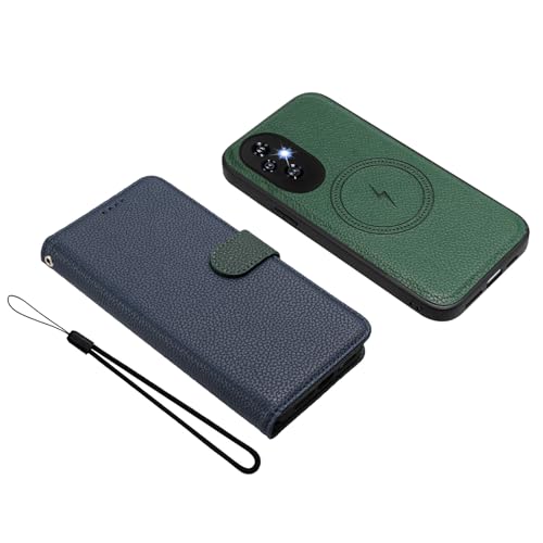 Étui portefeuille Honor 200 Pro housse cuir détachable pour vos déplacements