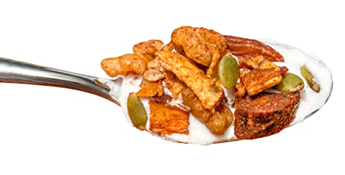 Wildway Keto, Vegan Granola | Peach Pecan | Certified Gluten Free Granola Breakfast Cereal, Low Carb Snack | Paleo, Grain Free, Non Gmo, No Added Sugar | 8Oz, 6 Pack #TOP4