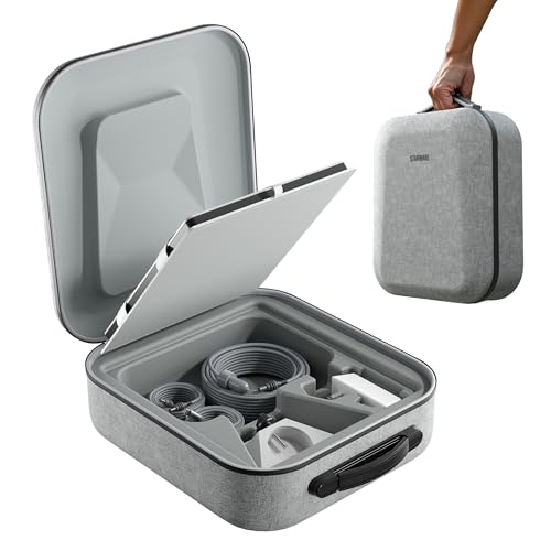 STARWARE Starlink Mini Case, Protective Storage Bag for Starlink Mini Accessories, Splash-Resistant, Shockproof, Lightweight for Travel & Outdoor Adventures