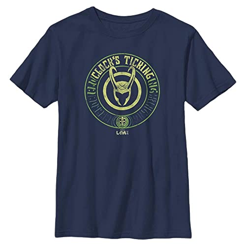 T-shirt Marvel Loki enfant col rond idéal pour l'école et les loisirs