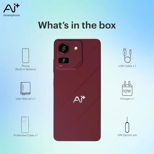 Image of AI+ Pulse (Sparkle Red, 128 GB) (6 GB RAM)