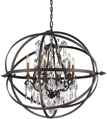 Troy Lighting F2997-VBZ Byron - Six Light Extra Large Chandelier