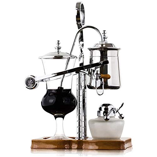 Maschine Siphonische Destillation Kaffee Topf, Die Balancing Siphon-Kaffeemaschine-Kaffee-Anzug-Tropf-Typ-Kaffeemaschine,Silber