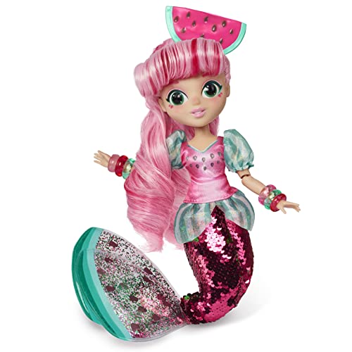 Muñeca Fidgie Friends Watermellow Sirena 10.5 Pulg miniatura 1