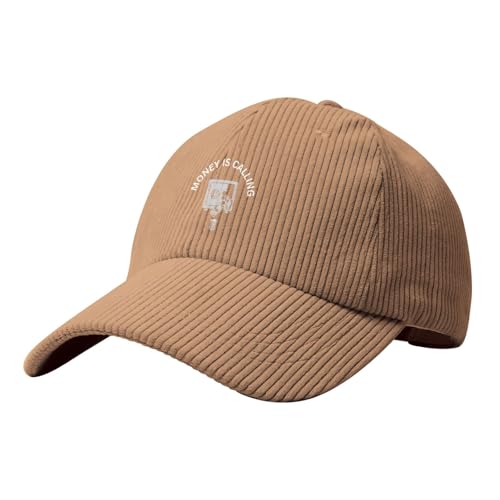 Vibexa Money is CALLINGUnisex Adjustable Baseball Cap, Reinforced Design, Lightweight