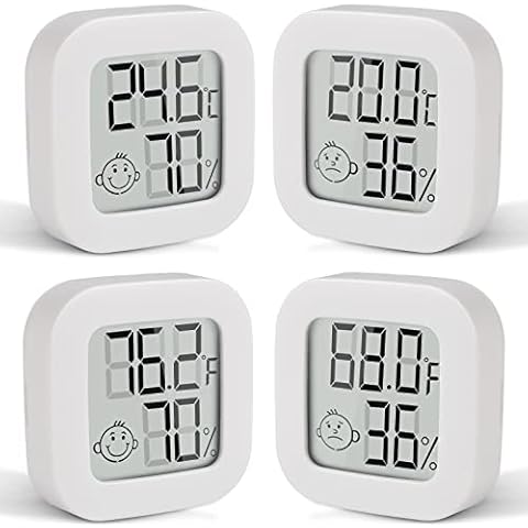 Funmo bresser thermometer hygrometer,Mini digitales Thermometer Hygrometer Cover
