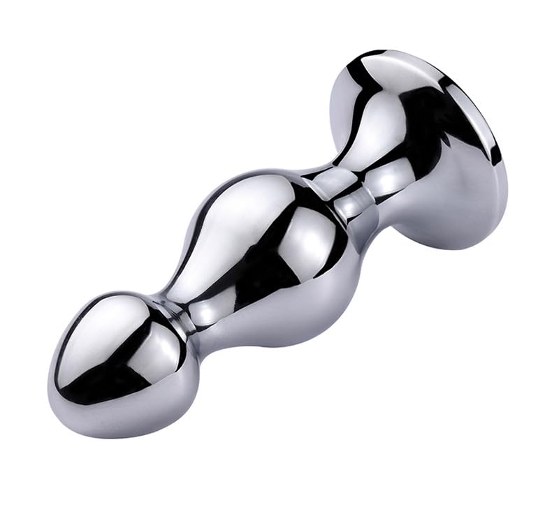 Anal Plug Luxury Jewelry Metal Anal Trainer Kit Butt Plug Prostate Massage Stimulation Sex Toys for Women Men
