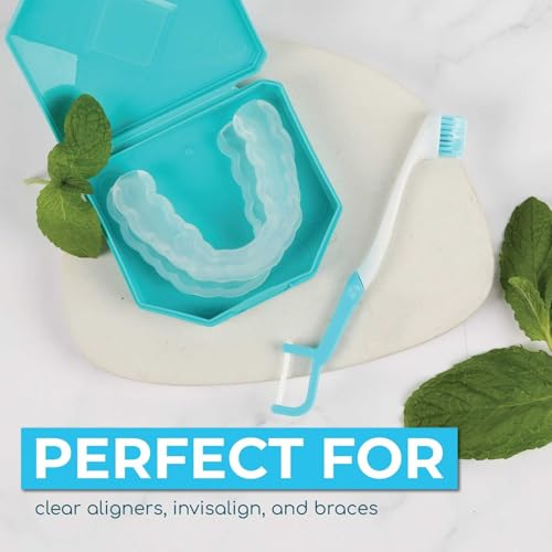 Brushee 24-Pack Pre-Pasted Mini-Brush w/Floss & Pick – Individually Wrapped & Disposable Prepasted Travel Toothbrushes – Small Adult Toothbrush For Oral Care