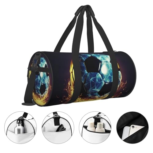 Sac de week-end en toile grand format article personnel noir - 5