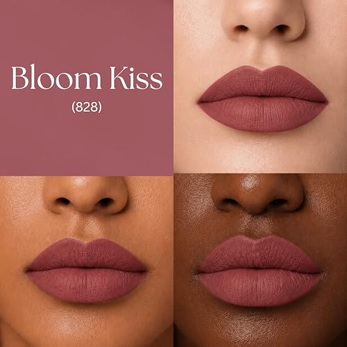 Image of BARELOVE SLAY All Day Non-Drying Liquid Lipstick for Women with Matte Finish One Swipe Application | Highly Pigmented |Smooth Glide Formula | Long Lasting | Transferproof | 12 ml | 828-BLOOM KISS