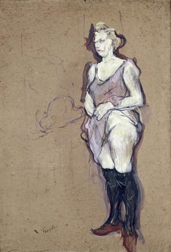 Tableau mural Toulouse-Lautrec pour rompre la monotonie d'un mur blanc de chambre