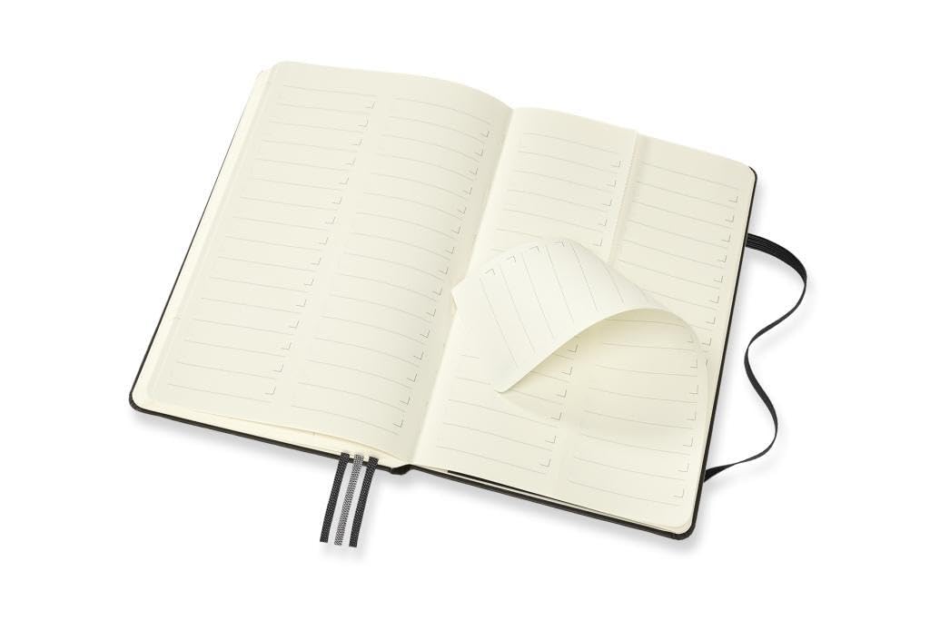 Moleskine Pro Project Planner, Agenda Professionale e Taccuino per Obiettivi, Agenda Produttività per Progetti e Project Management, Copertina Rigida, Formato Large 13 x 21 cm, Colore Nero, 288 Pagine