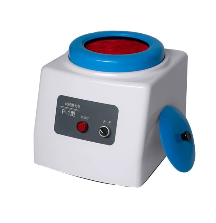 Amoladora de muestras de metal de sobremesa de 200 mm y 1400 RPM for pulido de precisión de laboratorio