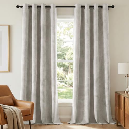 H.VERSAILTEX Velvet 100% Blackout Curtains 55x108 