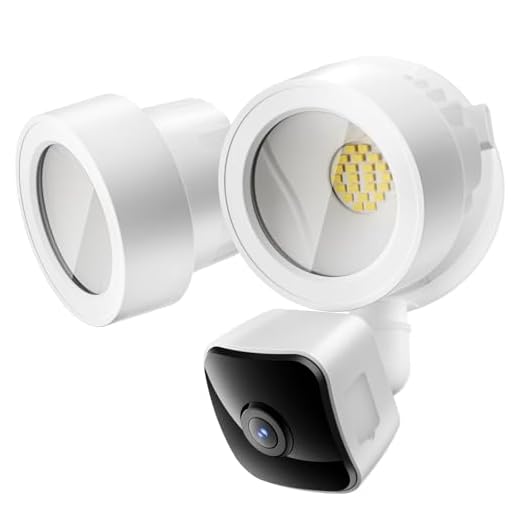 gdend 3K UHD Floodlight Security Camera