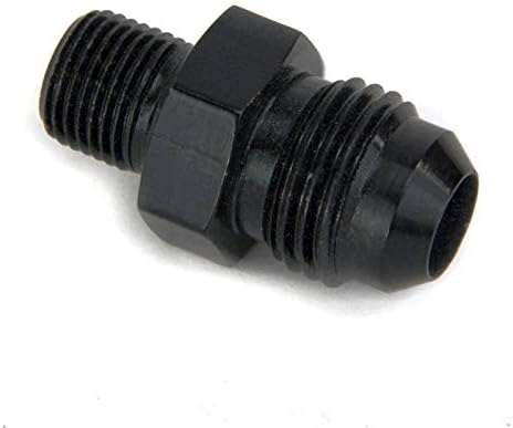 1/8" NPT x 6AN Straight Filter Fitting (Black)